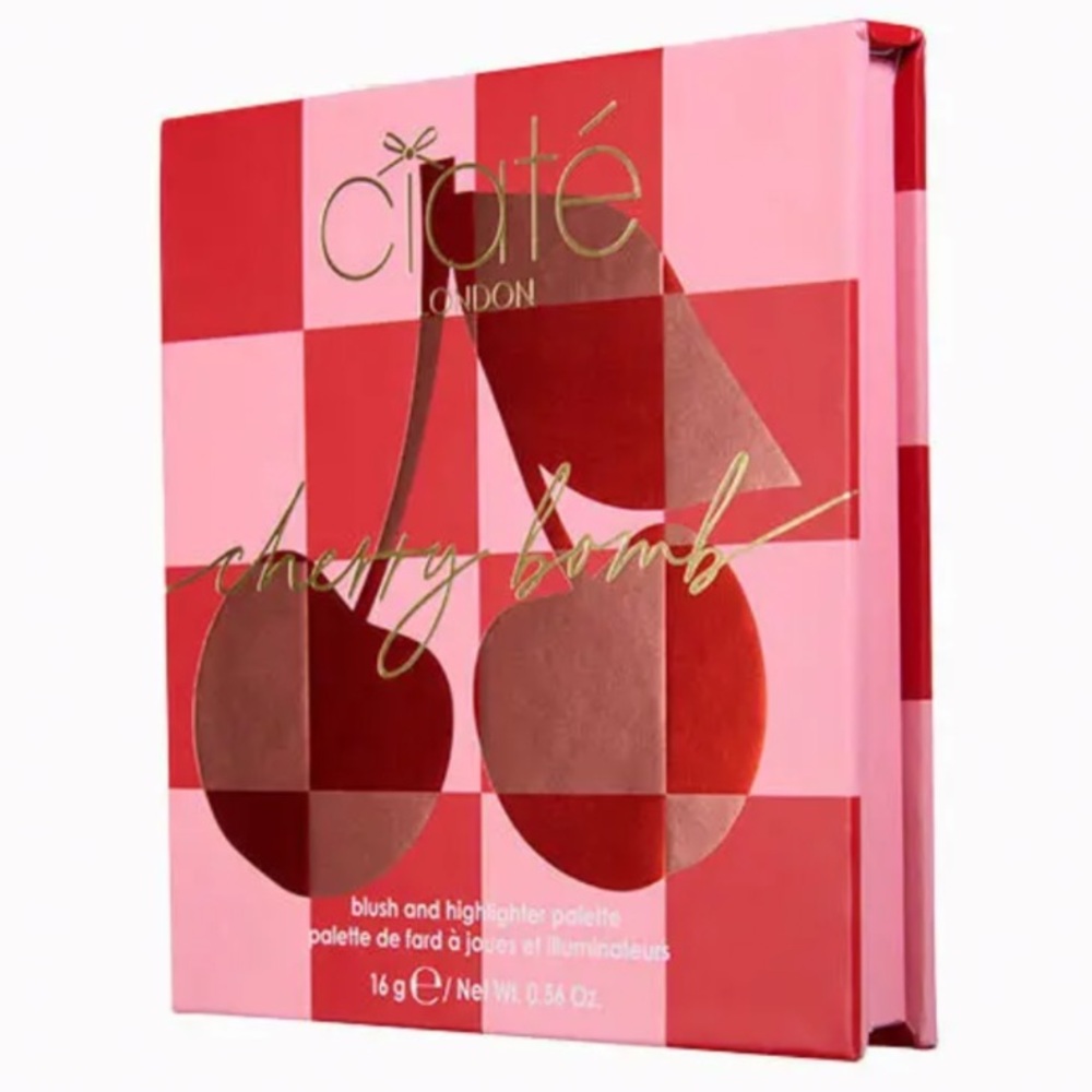 Ciate London Cherry Bomb Blush & Highlighter Palette - Picture 16 of 16